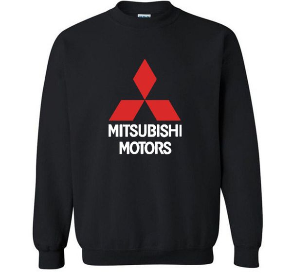 

fashion cotton men hoodies for mitsubishi car logo print fleece o-neck pullover sweatshirts hiphop harajuku streetwear men cloth