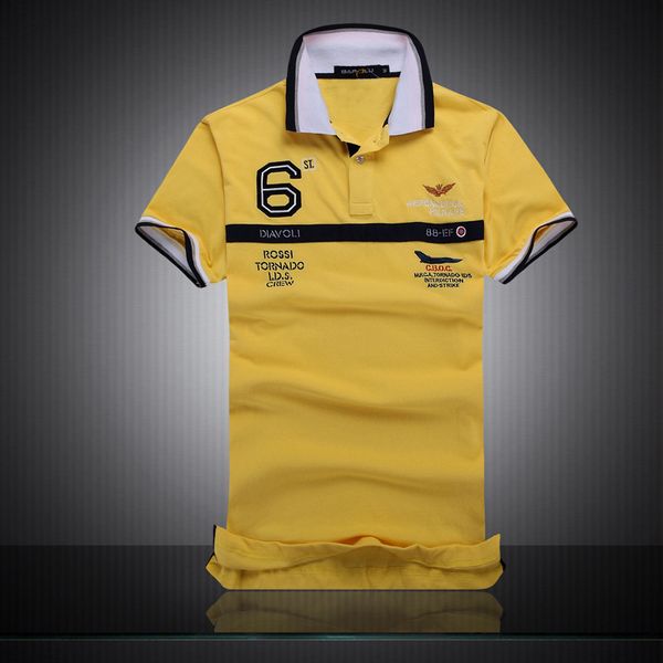 

original design deer summer men's t-shirt air force polo shirt brand men's cotton short sleeve new products, White;black
