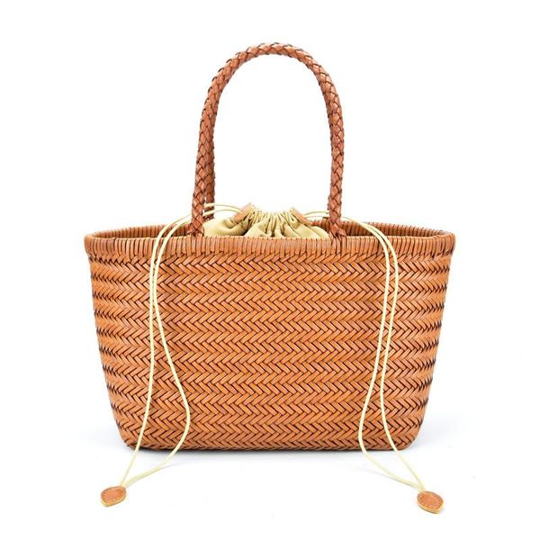 

designer-pink sugao handbag women tote bags fashion shoulder bag basket woven bag leather dish basket handbag shoulder bag