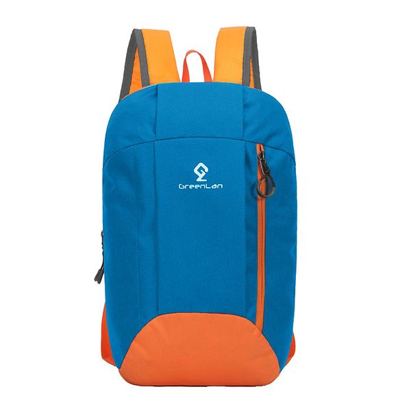 

10l large capacity backpack bag nylon ultralight hiking travel knapsack zipper with pull ring outdoor sports bags waterproof