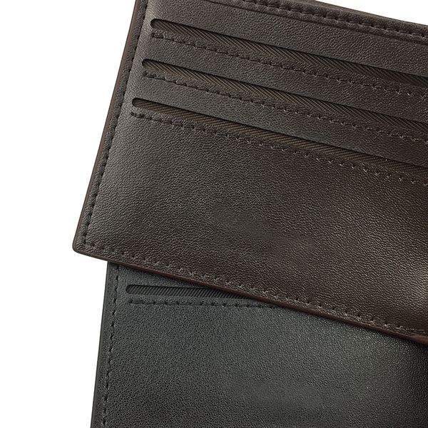 

italian style designer men's small wallet famous men's luxury wallet special cowhide material short credit card holder wholesale p, Red;black