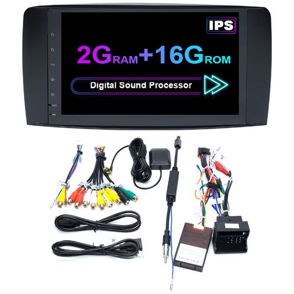 

android 9.0 car radio dvd player for r class w251 r280 r300 r320 r350 r500 r63 amg 2006-2012 gps navigation stereo