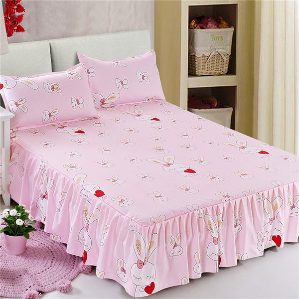 

bed skirt bedspread korean bed cover sheets fitted 1.8/1.5/1.2 meters