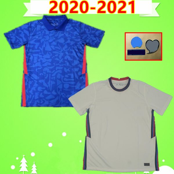 

2020 2021 england soccer jersey home white away blue lingard kane sterling football shirt mens vardy rashford dele 20 21 uniform, Black;yellow