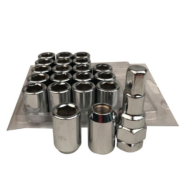 

20+1 wheel screws anti-theft nuts screw security lock bolts cone slot for m12x1.25