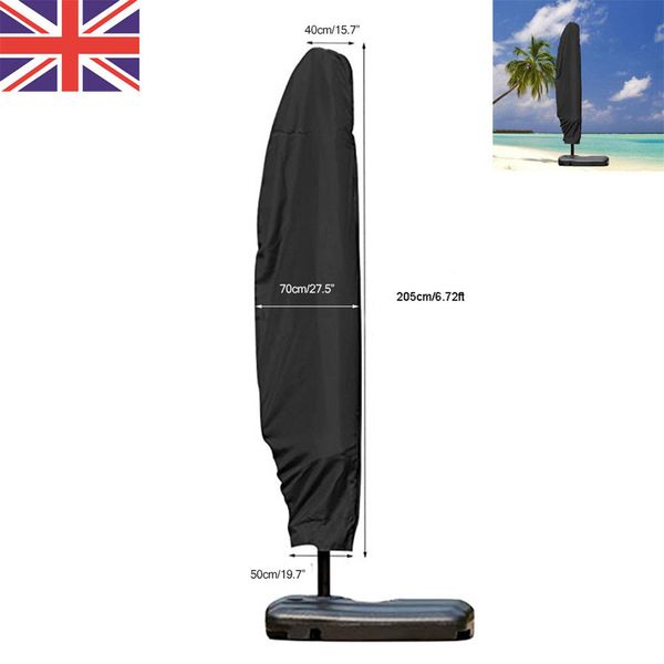 

parasol banana umbrella cover waterproof cantilever shield durable for outdoor garden patio msd-ing