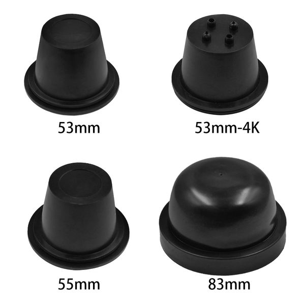 

yunpicar 53mm 55mm 83mm rubber housing seal cap dustcover for headlight install conversion kit retrofit