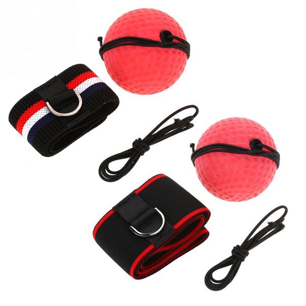

gym sports boxing fight ball boxing punch exercise ball with head band equipment for reflex speed training