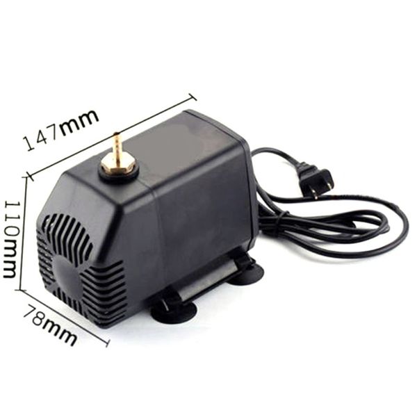 Freeshipping Machine Tool Gravura de arrefecimento 80W 3.5M Water Pump para CNC Router 2.2Kw Spindle Motor E 1.5Kw Spindle Motor plug EUA