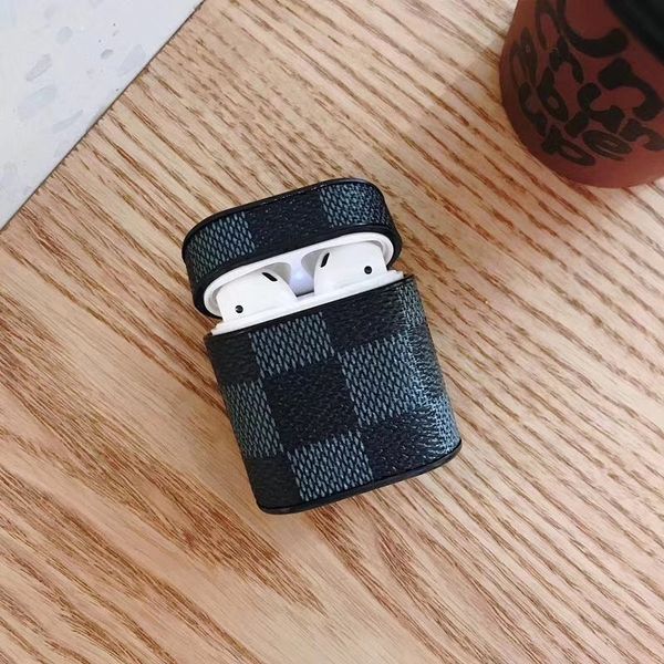 

Наушники чехол для Airpods кожаный чехол Защитная крышка крюк Застежка брелок для Airp