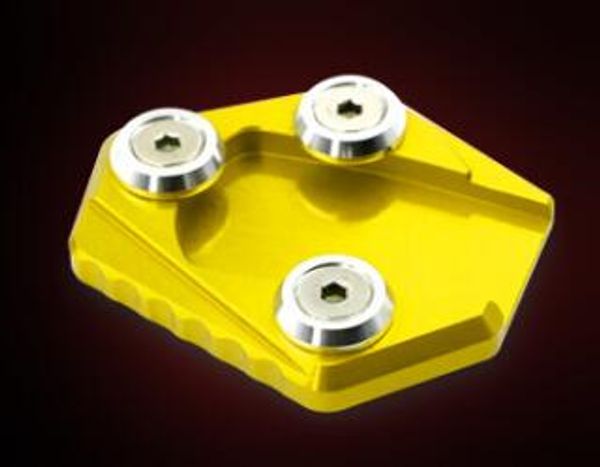 

universal motorcycle msx125 bench side support plate suitable foot column yellow