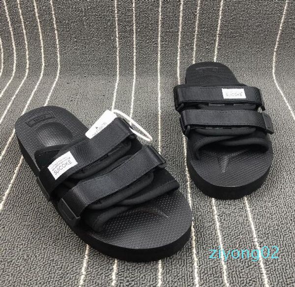 

new classics fashion clot suicoke vclt mens slippers summer designer hook & loop white black sandals flip flops scuffs size 40-45 z02