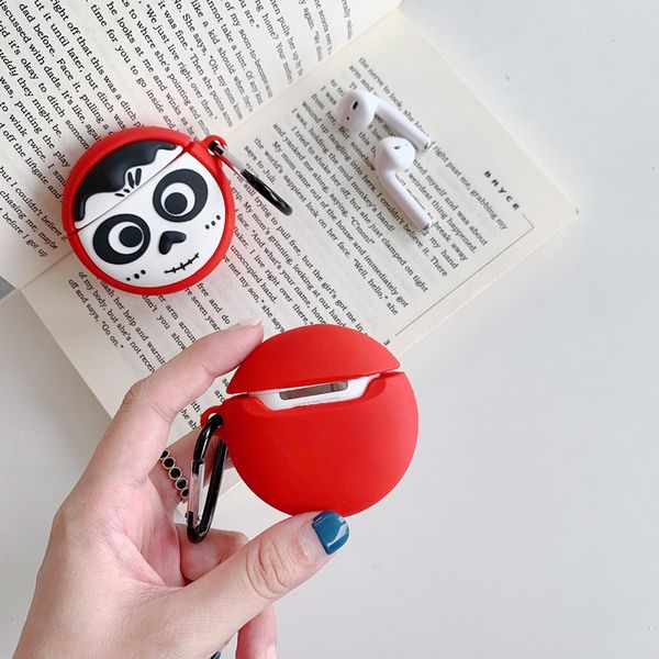 

fashion airpods case inspirational cartoon character bluetooth headset shell suitable for airpods 1/2 case design new protective shell-2