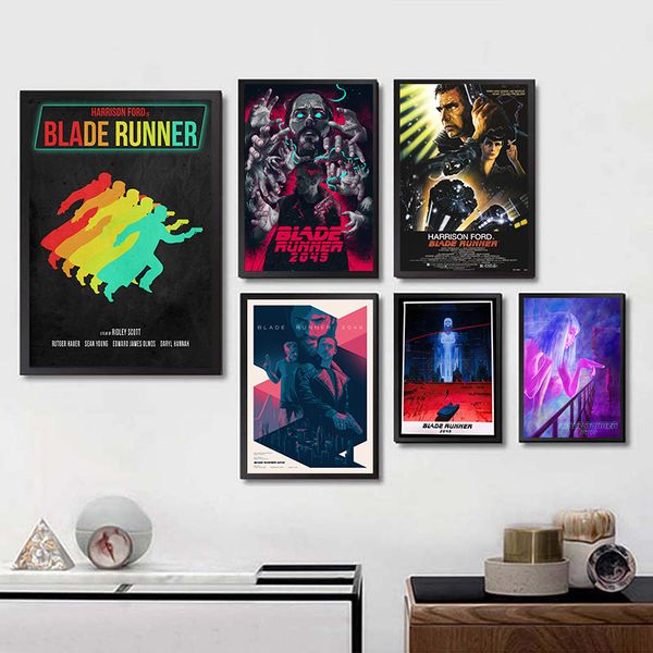 

новый фильм blade runner 2049 печать высокого качества стены стикеры для гостиной домашнее украшение картины