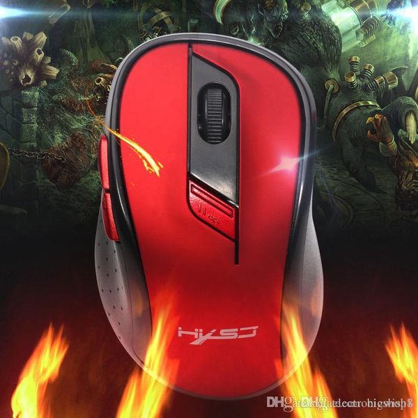 

2018 brand new u408 sale promotion 2.4g 6 buttons optical 2400dpi adjustable wireless gaming mouse for computer laptop