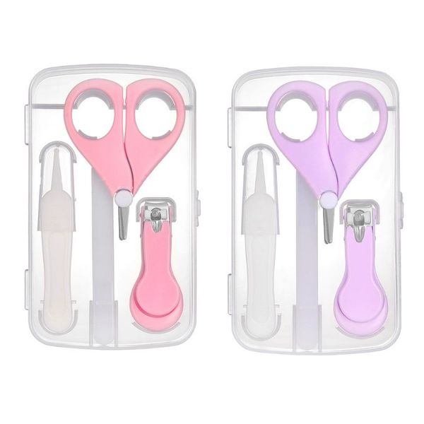 

portable baby nail care set kids children safety nails clipper scissors rasp