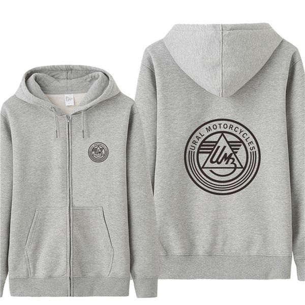 

autumn ural motorcycles sweatshirt hoodies men fashion coat pullover fleece pullover man ural sweatshirts x