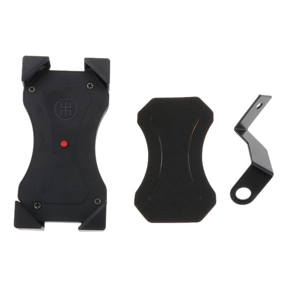 

motorbike mobile phone gps handlebar bracket mount charging holder grip