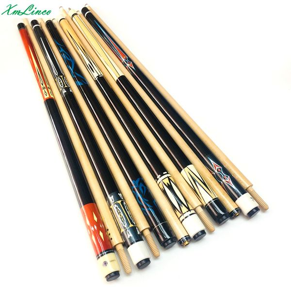 

1pc korea style stainless steel or wood joint maple wood carom pool cue stick