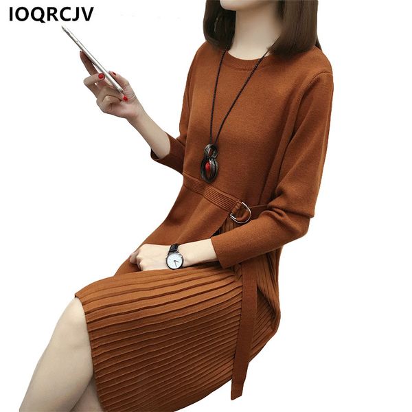 

women sweater dress plus size -3xl spring autumn long loose slim bodycon knitted dresses skinny party female ioqrcjv f64, White;black