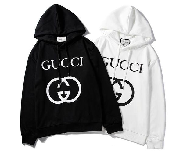 

мужские толстовки письма hip hop rp gucci толстовка casual male капюшоном пуловер женщины tracksuit бесплатная доставка, Black