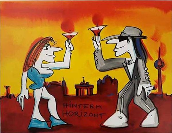 

hinterm horizont home decor расписанную hd печати картина маслом на холсте wall art canvas картинки 191218