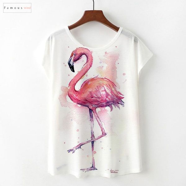 

рубашки женский 3xl плюс размер flamingos t женщины kawaii тройники с коротким рукавом топы harajuku футболки  sexy girl одежда, White
