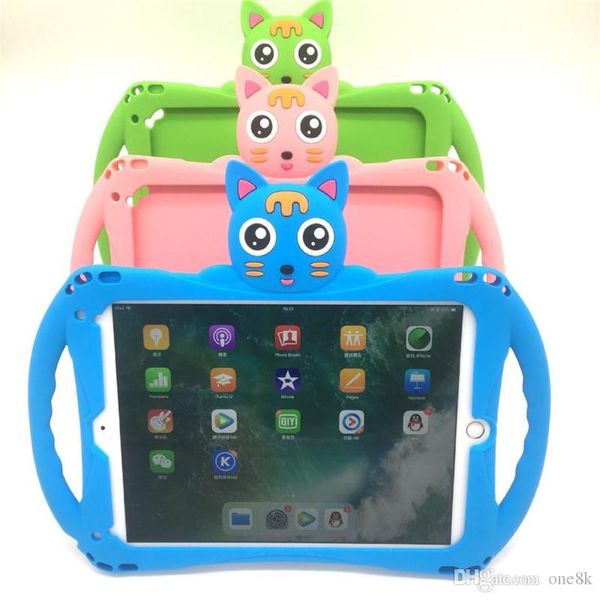 

for ipad silicone case eva foam stand protective cover for ipad pro 9.7 10.2 2019air 2 3 4 kids case