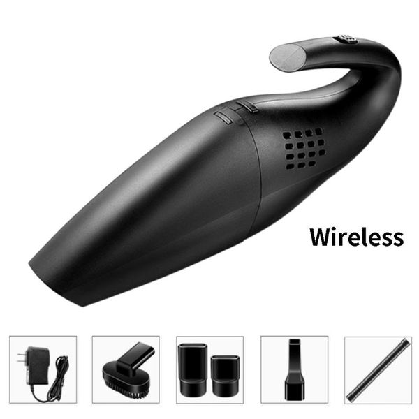 

interior dust collect pet hair high power car vacuum cleaner office wet dry home portable strong suction low noise rechargeable