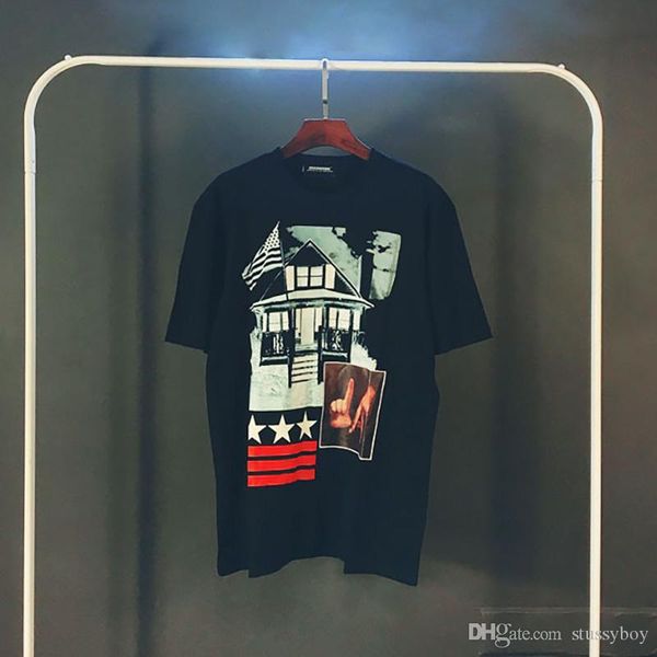 

luxury mens designer t shirt hip hop mens designer print t shirt men women summer short sleeve tees, White;black