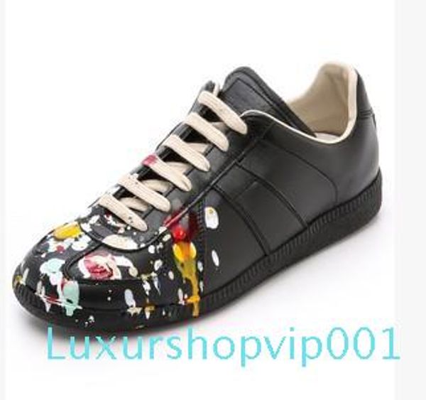 

women & men casual shoes new genuine leather high shoes mens casual shoes men's highest versionl26, Black