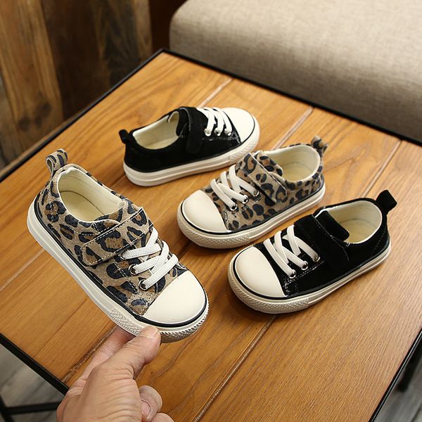 

spring children's leopard shoes baby soft bottom sneakers 1-3 years old children's shoes infant girl