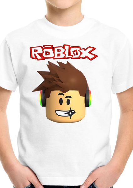 Roblox Characters Kids Online Cartoon Boys Girls Birthday Gift Top T Shirt 785 Funny Casual Tshirt Quality T Shirts T Shirt Slogans From - 