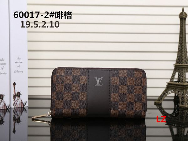 

2020 wholesale lady long wallet multicolor designer coin purse card holder women classic zipper pocke 332, Red;black