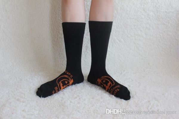 

женщины фестиваль дизайнерские носки мультфильм лодыжки женская одежда мода стиль милый повседневная одежда хэллоуин тыква печати, Black;white