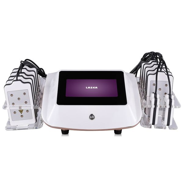 

14 pads lipo laser lipolaser slimming machine beauty equipment lipolysis diode for weight loss reduce fat system for home use