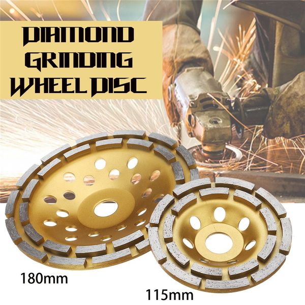 

115/180mm diamond concrete grinding cup wheel disc segment masonry granite stone angle grinder saw blade