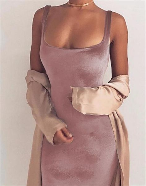 

new halter strapless backless gold velvet fashion dress womens summer designer bodycon dress, Black;gray