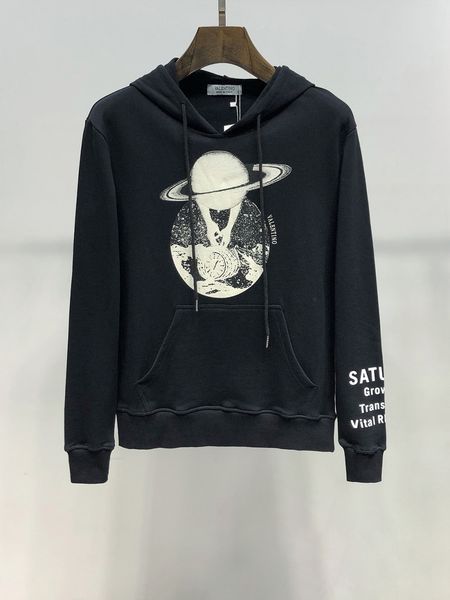 

модные дизайнерские толстовки мужские толстовки италия рим бренд с длинным рукавом пуловеры мужская толстовка женский свитер высокое качеств, Black