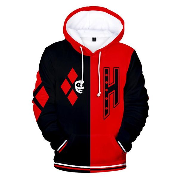 

горячий фильм хищные птицы 3d толстовки с длинным рукавом косплей толстовка толстовка повседневная осень пальто мальчики / девочки пуловеры, Black