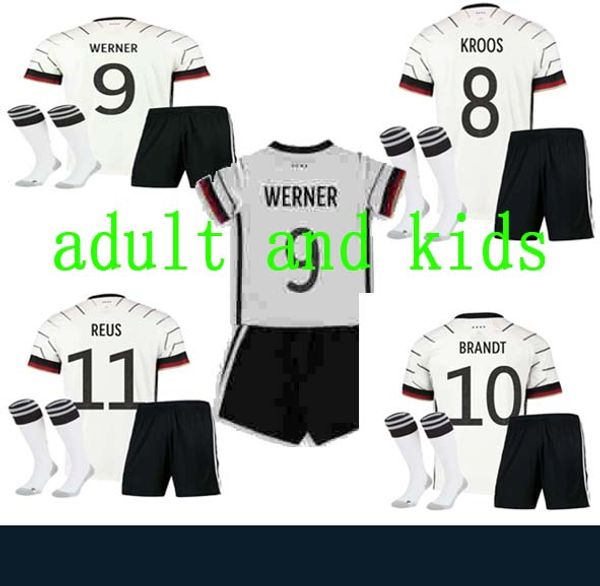 

adults shirt kids youth kits ,camiseta german 2019 2020 football jerseys patch trikot germany soccer gnabry reus brandt, Black