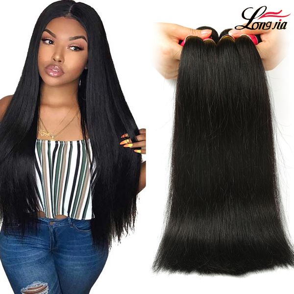 Charmingqueen Indian Straight Human Hair Bundles Straight Virgin