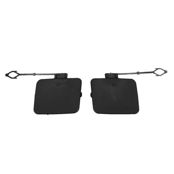 

2 pcs left right rear bumper tow hook cover cap 51127158448 51127158 447 for x5 e70 2006 2007 2008 2009 2010 2011