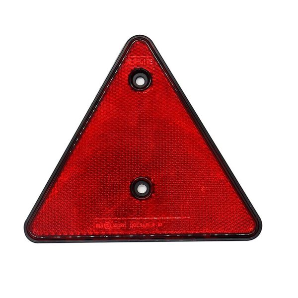 

triangle warning red car rear reflector safety reflective sbrake /rear reverse/steering warning sign for trailer caravan