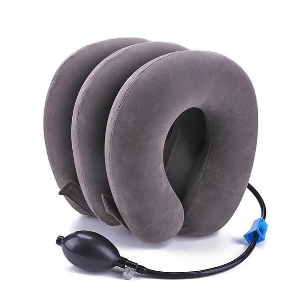 

vodool u neck pillow air inflatable pillow cervical brace neck shoulder pain relax support massager pillows air cushion traction