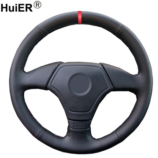 

hand sewing car steering wheel cover wrap for e36 1995-2000 e46 1998 1999 2000 e39 1995 1996-1999 e3 1995-1997 funda volante