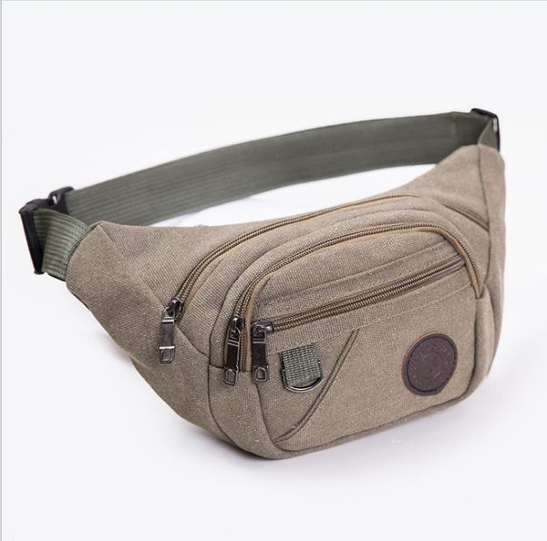 

waist bag sport female canvas belt bag outdoor hiking waist fanny pack fashion ladies pack belly bags purse