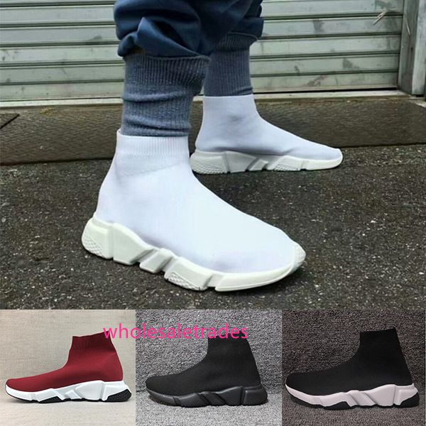 

new speed sock speed trainer shoes for men and women shoes speed stretch-knit shoes mid sneakers size eur 36-47