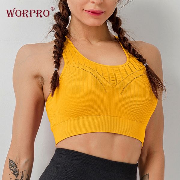 

seamless mesh sports bra for women gym sport bra mujeres gym fitness women yoga braws, White;black