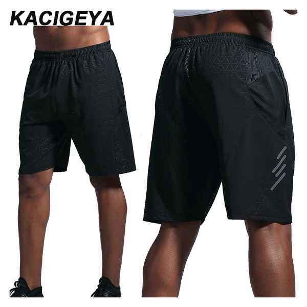 

compression shorts running men quick-drying breathable fitness sportwear men beach shorts 3xl jogging training pocket, Black;blue